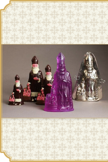 Novembre 2016 : Un saint Nicolas en pâte de verre