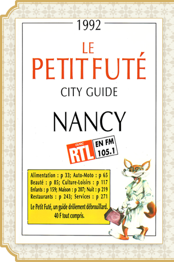 1992 : Nancy par le Petit Futé.