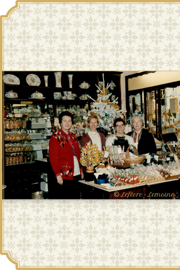 Noël 1992 à la Confiserie Lefèvre-Lemoine