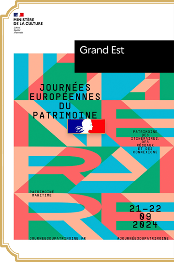 21-22 septembre 2024 : Les Journées Européennes du Patrimoine