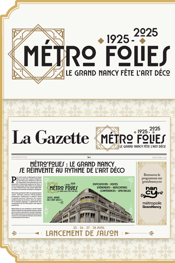 Avril 2025 : La Gazette Métro Folies Printemps 2025