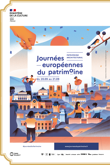20-21 septembre 2025 : Les Journées Européennes du Patrimoine