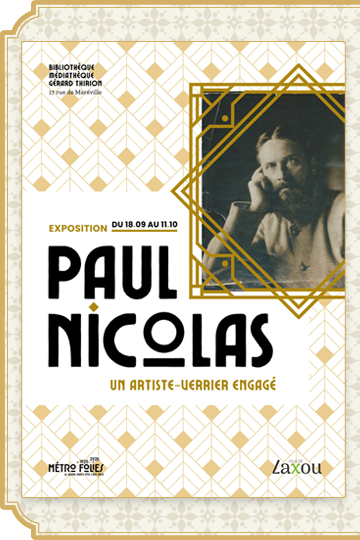 18 septembre - 11 octobre 2025 : Exposition Paul Nicolas un artiste engagé
Bibliothèque Gérard Thirion 17 rue de Maréville à Laxou