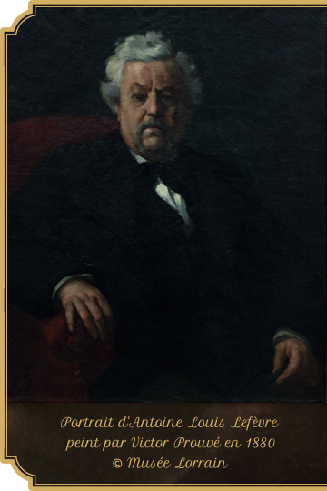 Automne 2017 : Restauration du portrait d'Antoine Lefèvre conservé au Musée Lorrain
