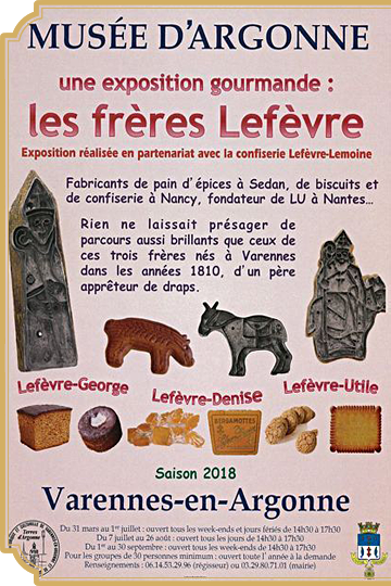 Avril 2019 : Une exposition gourmande : les frères Lefèvre