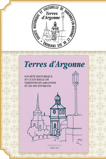 Avril 2020 : parution du bulletin n°13 Terres d'Argonne