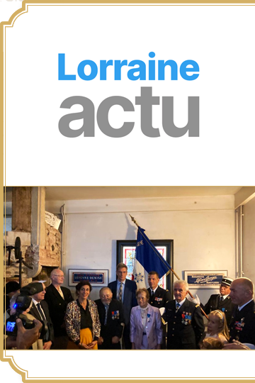 11 septembre 2022 : La remise des insignes de chevalier de l'ordre national du Mérite vu par Lorraine actu.